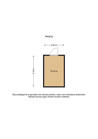 Floorplan - Scharwoudestraat 7, 8304 CN Emmeloord